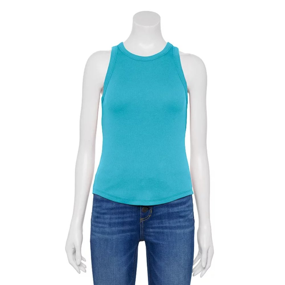 SO Women's Blue Tank Top